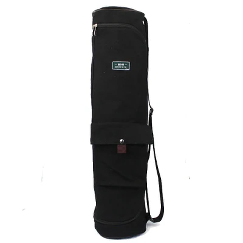 Canvas Sports Bag for Fitness, Yoga Backpack, Portable Yoga Mat Bag, Lengthen Yoga Bag, Pilates Mat Case, Sport Carriers