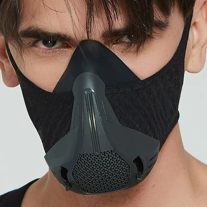 High-Altitude Sports Training Mask - 25 Levels of Adjustment and Logo Personalization